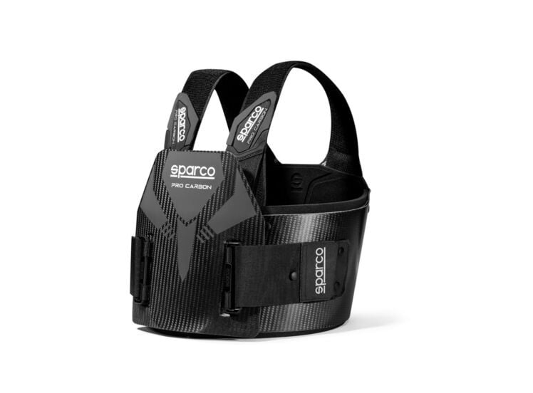 Sparco Pro Carbon FIA 8870 Rippenschutz