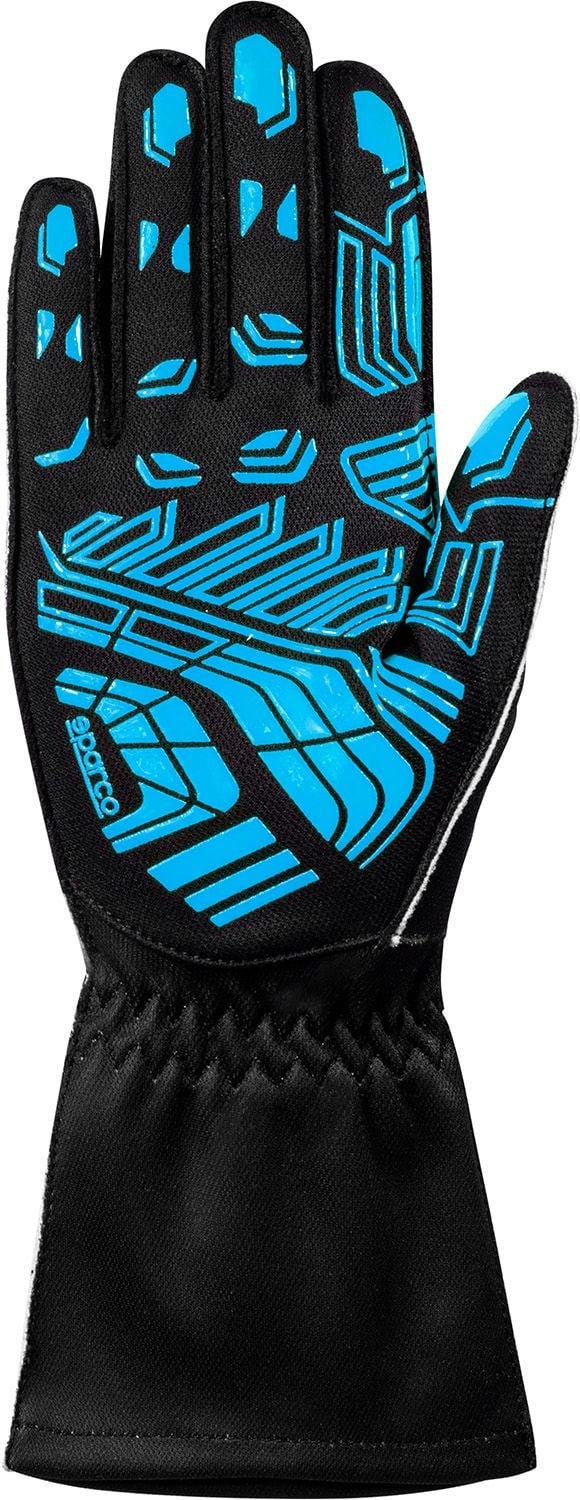 Sparco K-Attack Karthandschuhe Schwarz/Blau