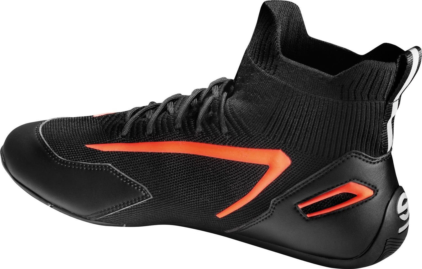 Sparco Gaming-Schuhe Hyperdrive schwarz/fluoreszierend rot