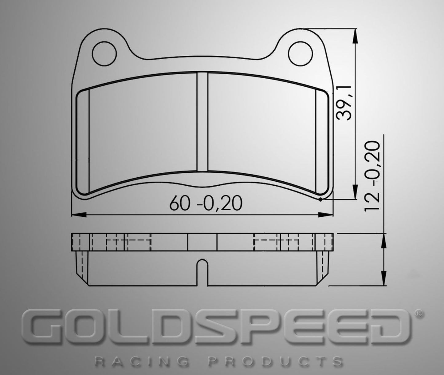 Goldspeed Remblok-Set IPK / Intrepid