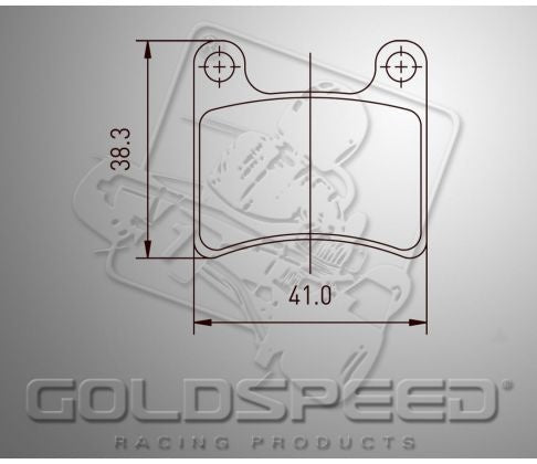 Goldspeed Remblokset IPK/ Intrepid vorne