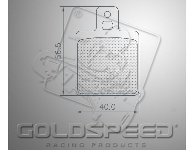 Goldspeed Bremsbelagsatz Brembo / Sodi Kart