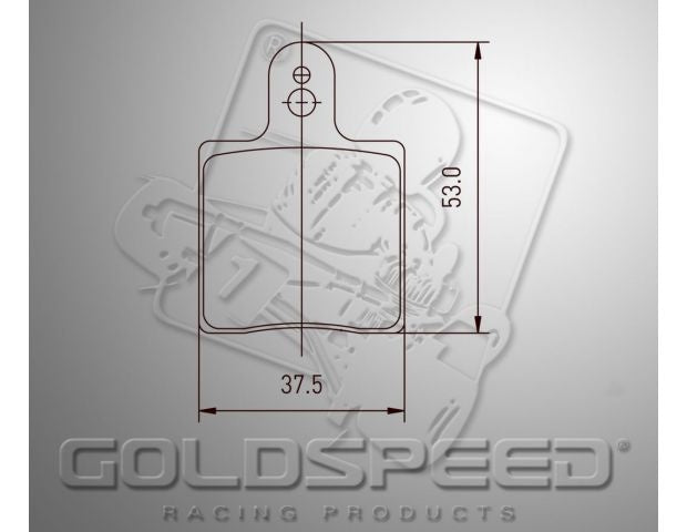 Goldspeed Bremshebelsatz INTREPID ID-AMV TYPE VORNE