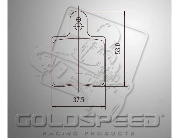 Goldspeed Remblok Set Intrepid ID-AMV Typ Front