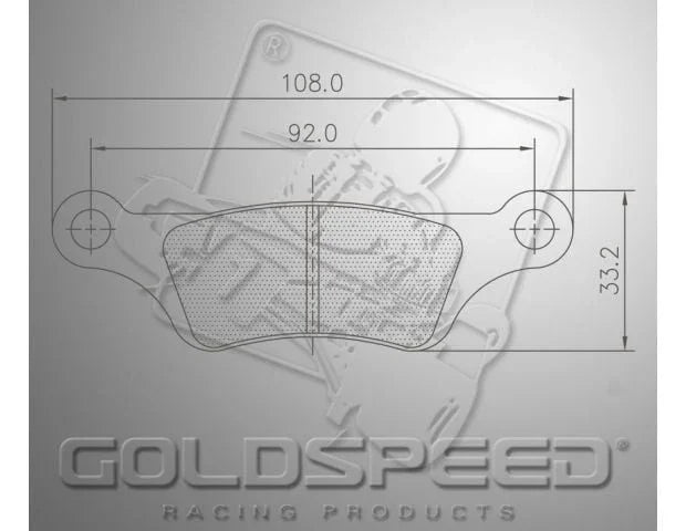 Goldspeed Bremsbelagsatz RM1 Magura Electro Rimo