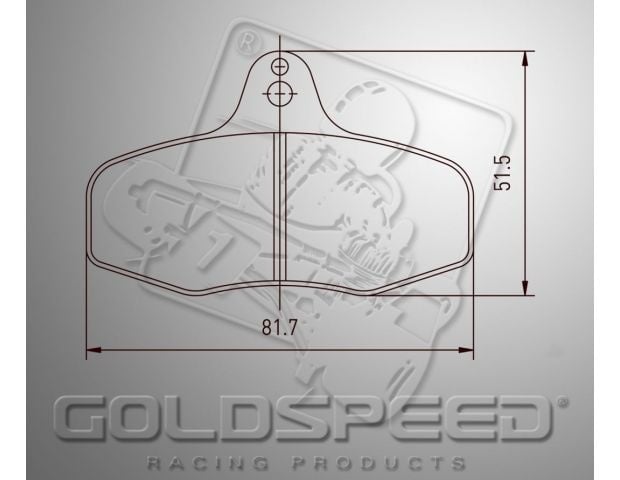Goldspeed Bremshebelsatz INTREPID EVO 3 TYP HINTEN