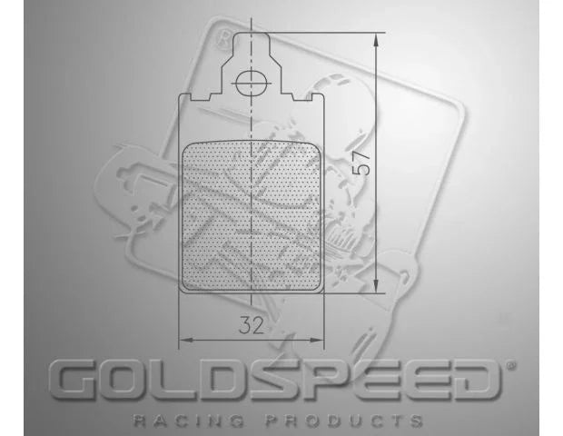 Goldspeed Remblok Set Dino Typ Front