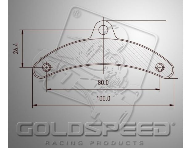 Goldspeed Bremsbelagsatz BIREL TYP > 01 VORNE (14185)
