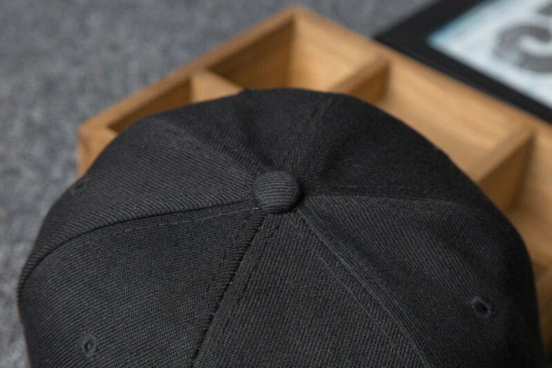 QUEEN Snapback Cap Schwarz/Gold | Kappe | Gold