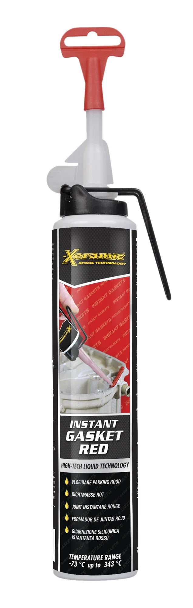 Xeramic vloeibare pakking rood 200ml - KartKings