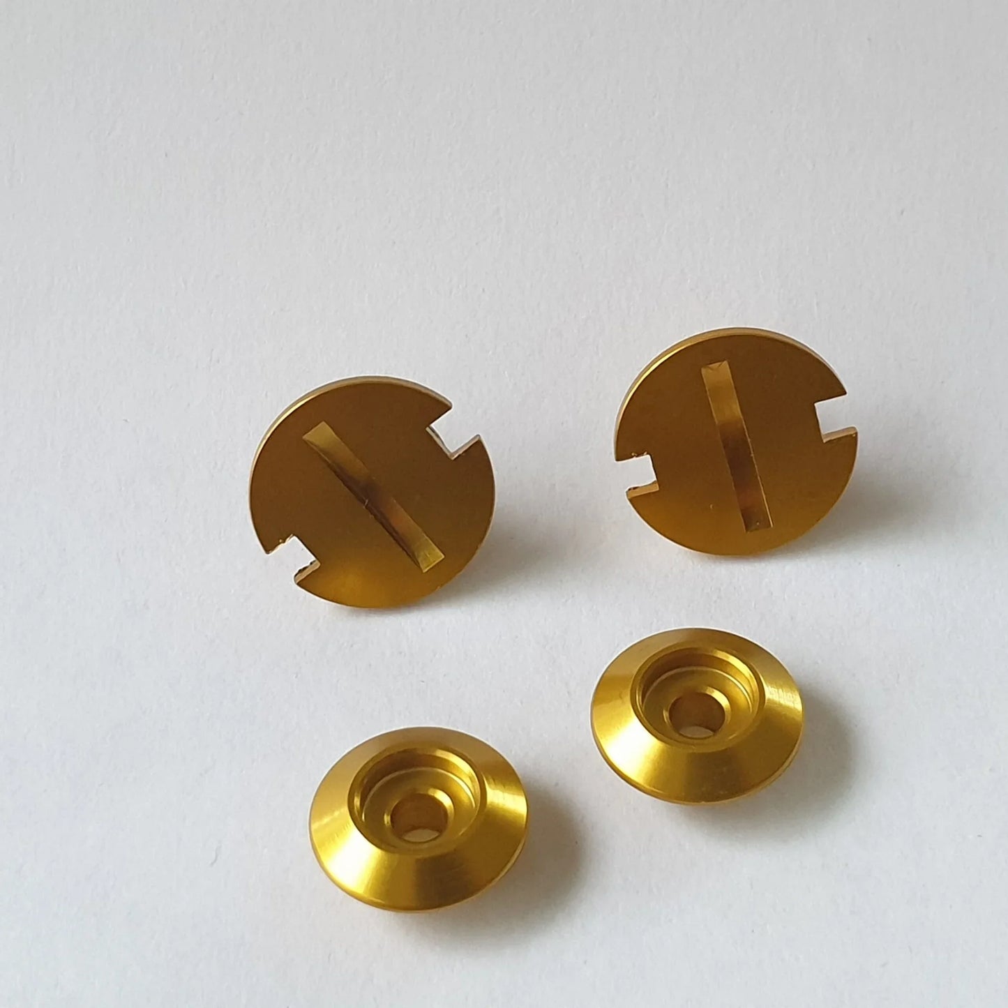 Zamp schroevenset goud Z-20 shield - KartKings