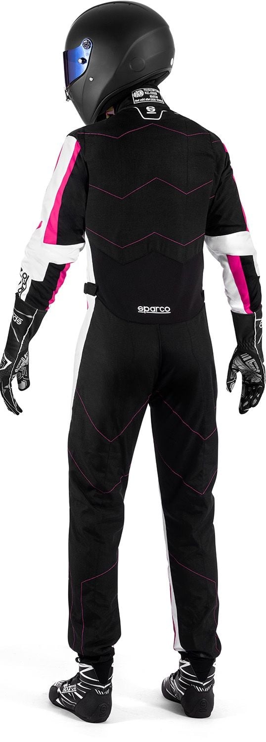 Sparco Bordstein Advanced Overall Lady schwarz/pink