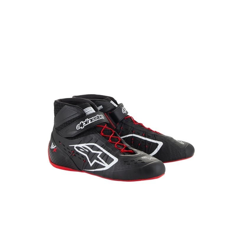 Alpinestars KX V3 FIA-zugelassene Kartschuhe Schwarz