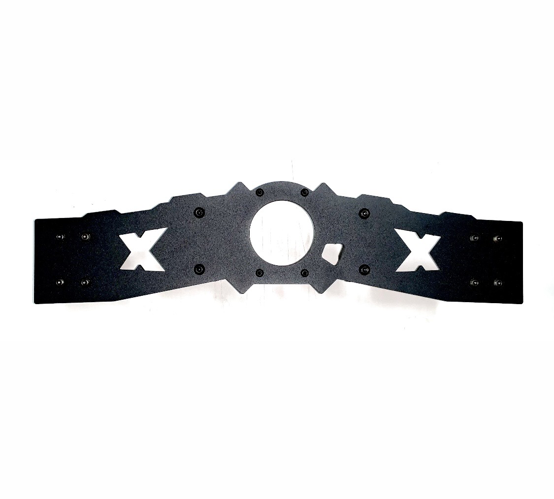 SimXPro® Fanatec CSL DD PRO // CLUBSPORT Seitliche Frontmontage 410–430 mm