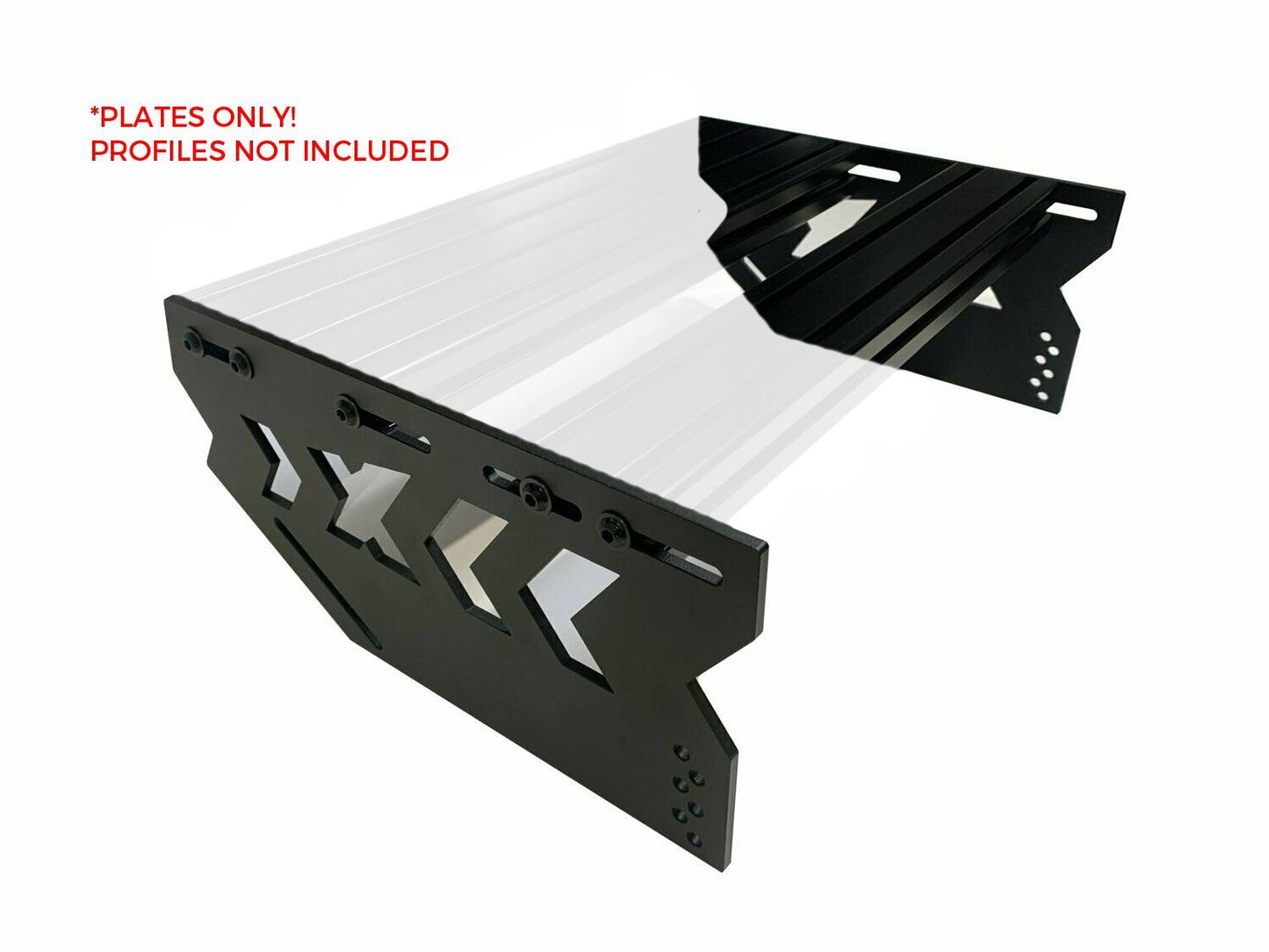 SimXPro® Pedaldeck-Montageplatten mit erweitertem Profil