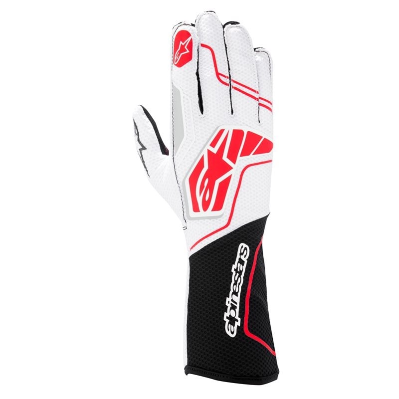 Alpinestars Tech 1-KX V4 Schwarz/Rot/Weiß (FIA KARTING)