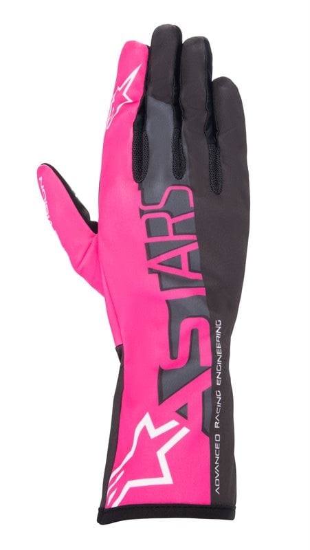 Alpinestars Tech 1-K V2 Advance Handschuh schwarz/pink
