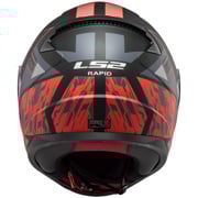 LS2 FF353 Rapid X-Street mattschwarz/rot
