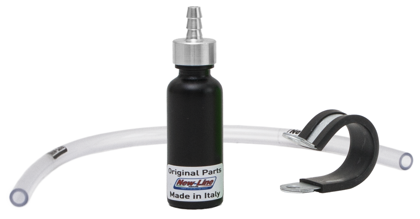 New Line Überlauftank schwarz