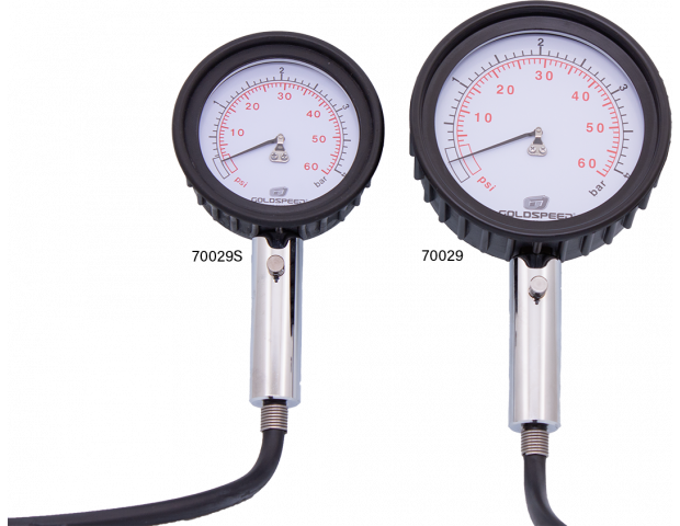Goldspeed Reifendruckprüfer groß 0-4 bar