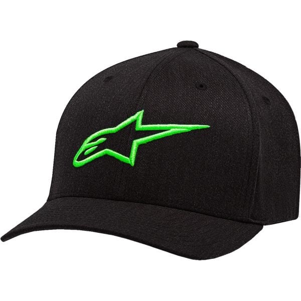Alpinestars Ageless Curve Cap Schwarz/Grün