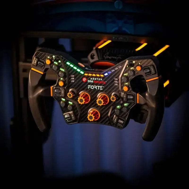 Asetek SimSports Orange buttons (Encoder + 7-way)