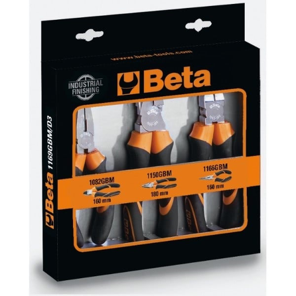 Beta Zangensatz 3-teilig (Schneide, Spitze, Kombination)