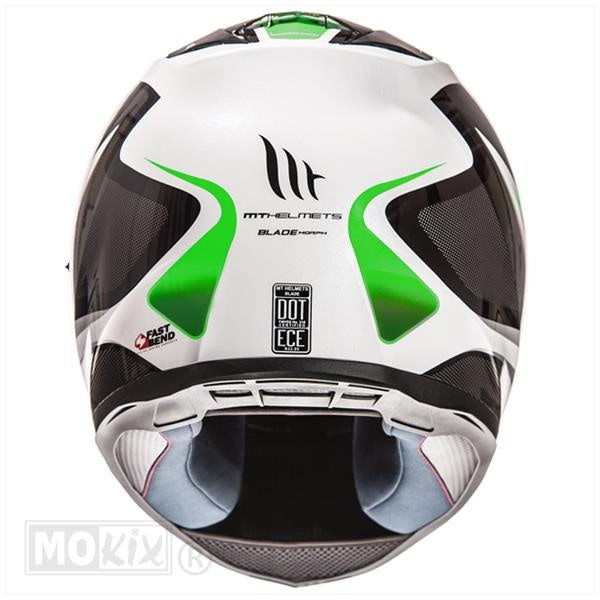 MT Helmets Blade SV Morph Weiß/Grün