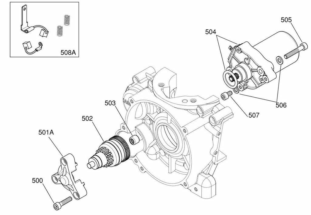 Iame X30/ 60CC Swift bendix bearing