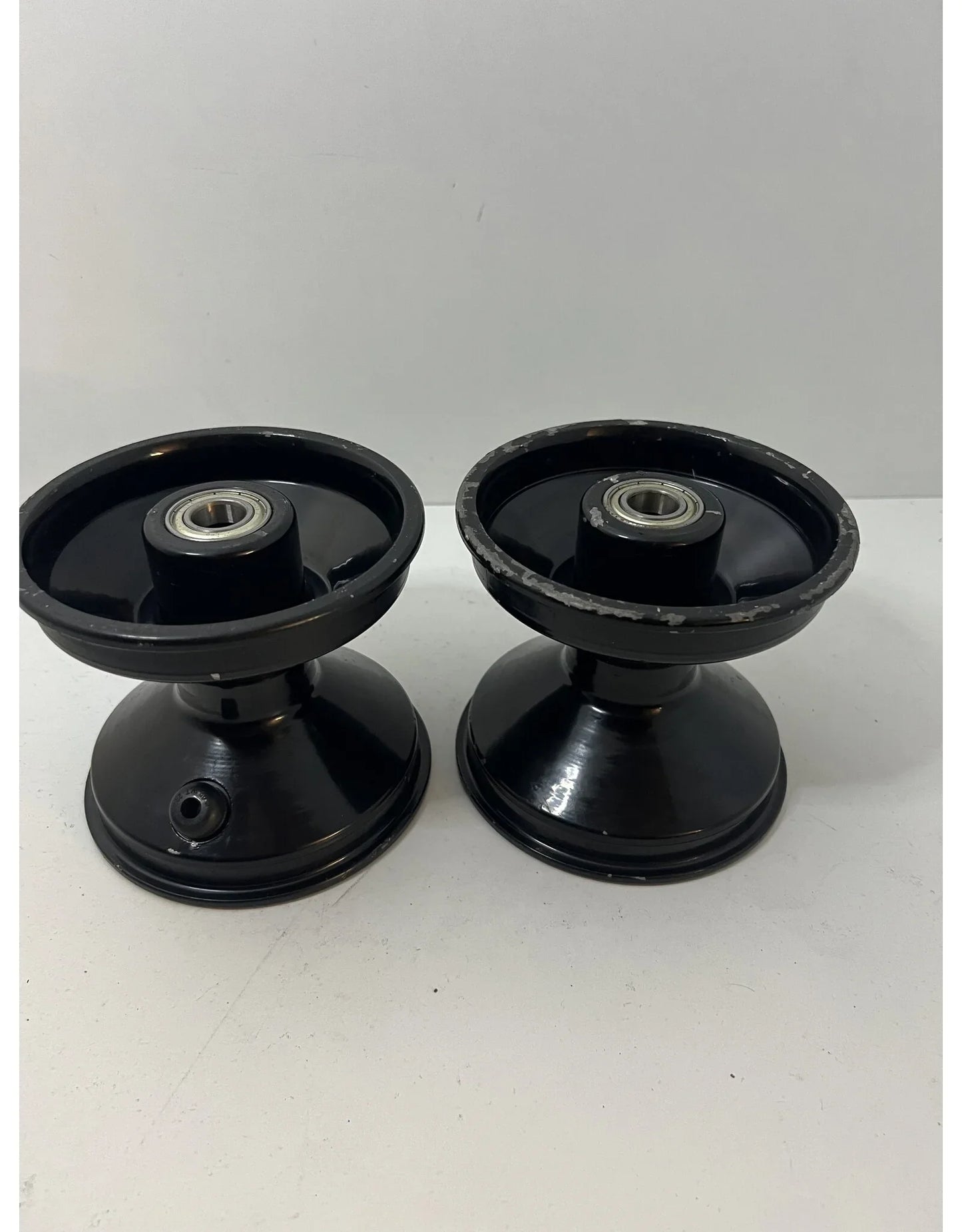 Gebruikt aluminium voorvelgen 120mm met 17mm lagers - KartKings
