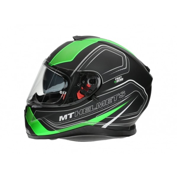 MT Helmets Thunder 3 SV mattgrün/schwarz