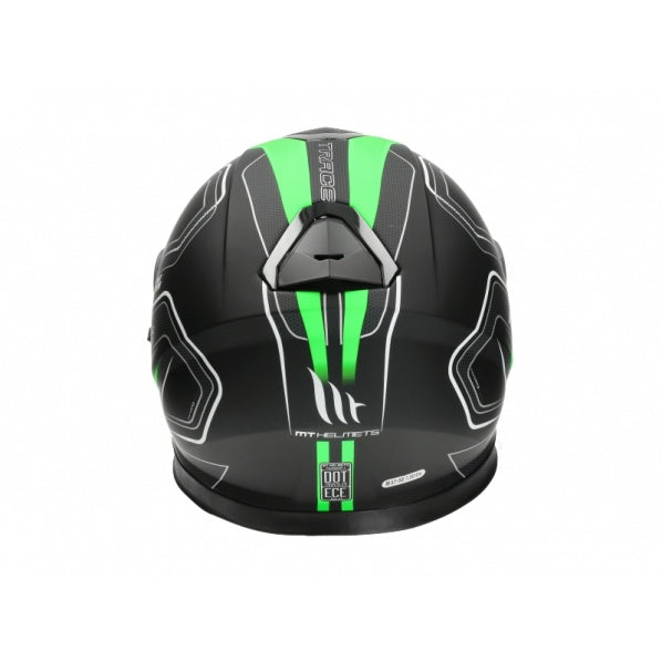 MT Helmets Thunder 3 SV mattgrün/schwarz