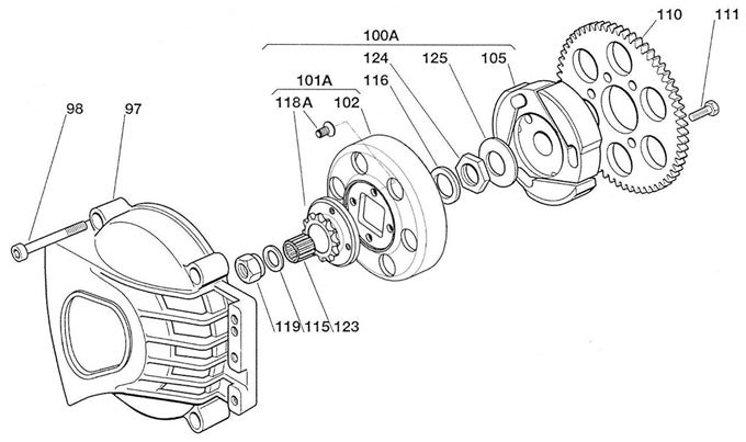 Iame X30 Coupling ring