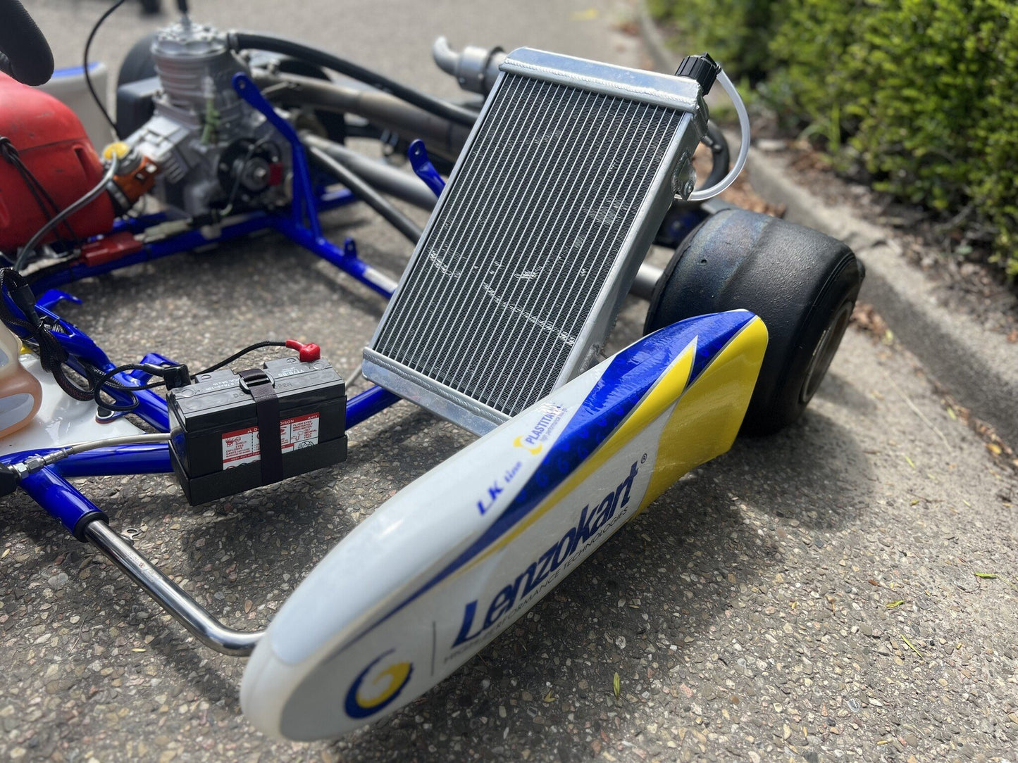 Gebrauchtes LenzoKart mit wassergekühltem LKE R13 125CC-Motor