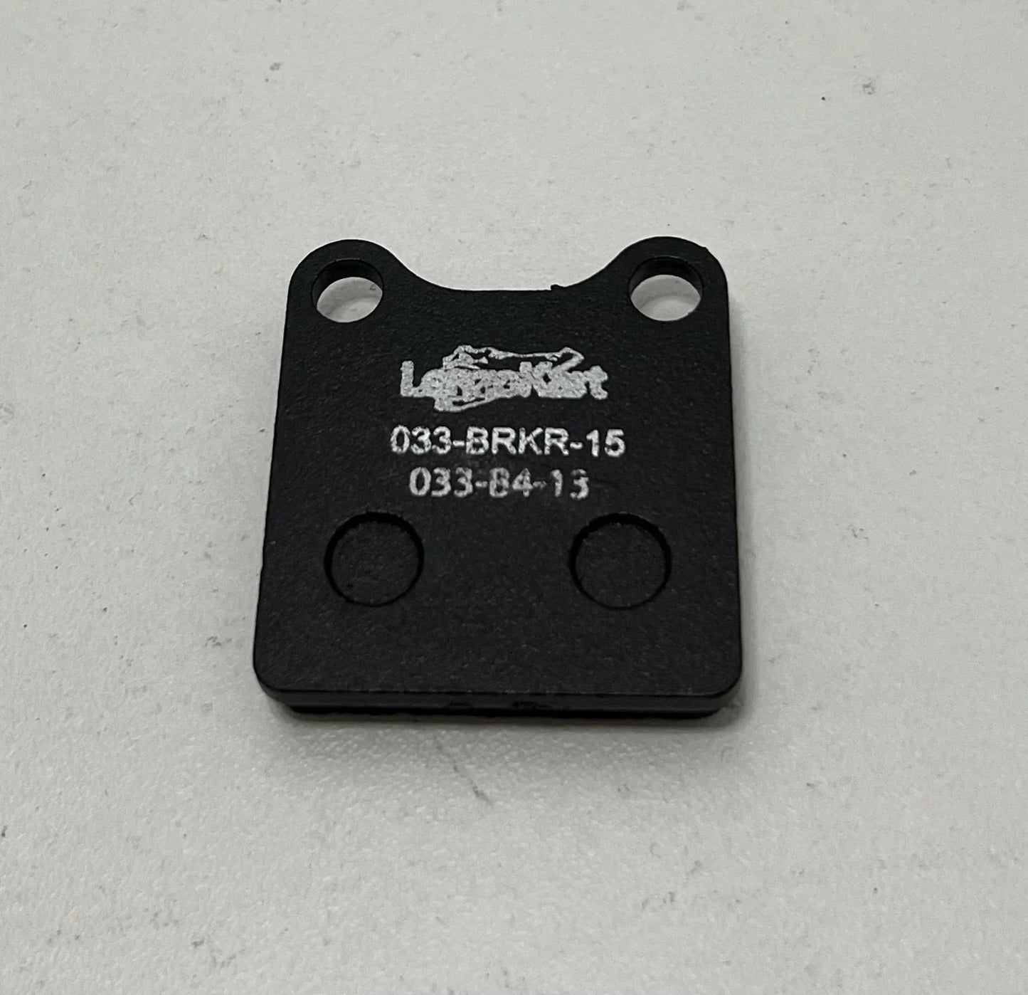 LenzoKart Mini-Hinterrad-/KZ-Vorderradbremsbelag hart schwarz LKF13