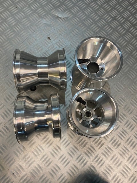 Lenzo Kart Spezial-Minikartfelgen 110-145 mm Aluminium