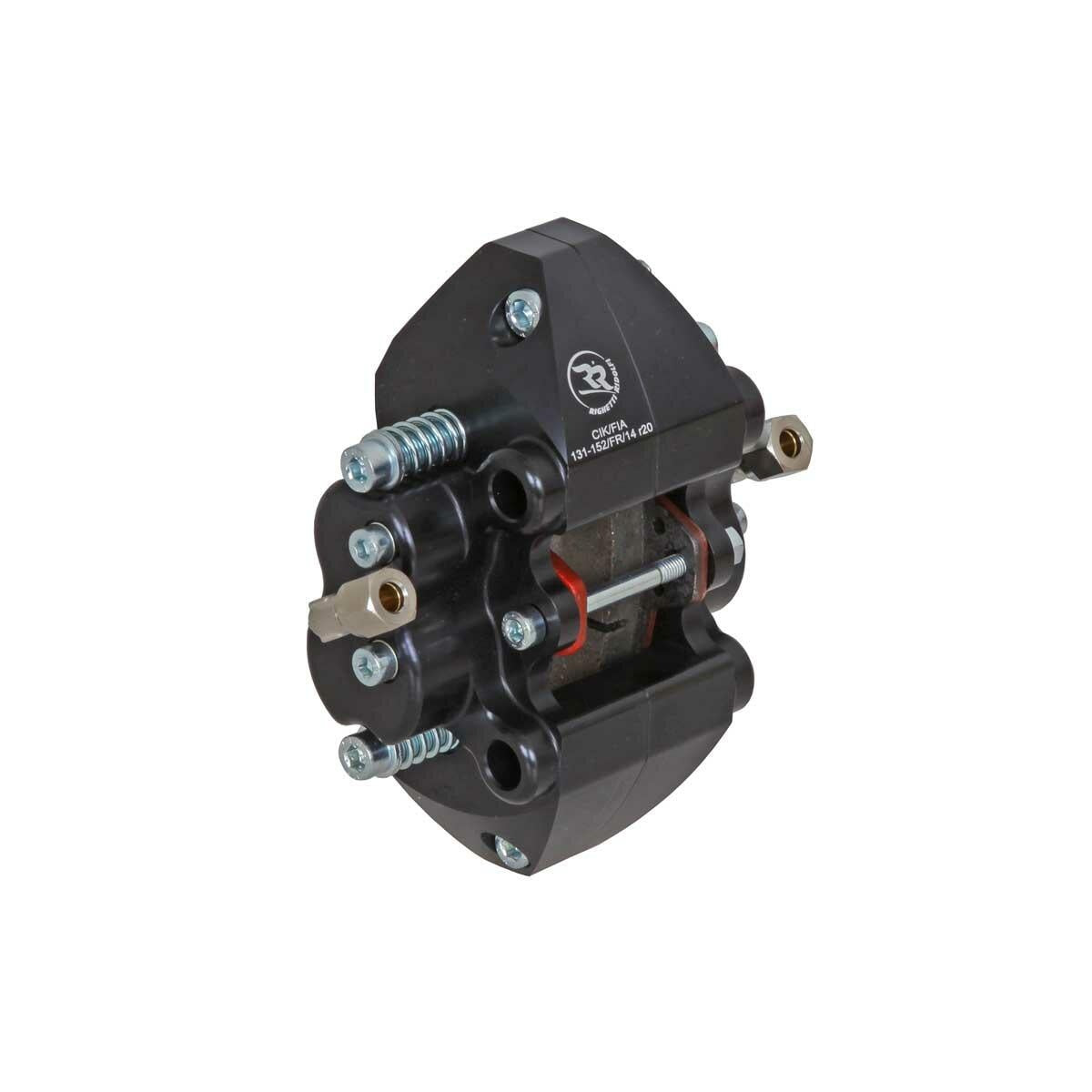 RR Hinterradbremssattel schwarz (4 Kolben)