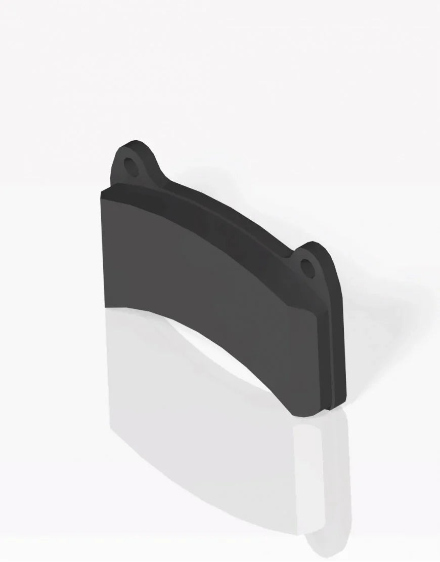 IPK remblok R1 achter zwart - KartKings