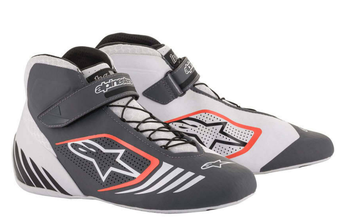 Alpinestars Tech-1 KX Grau/Rot/Weiß