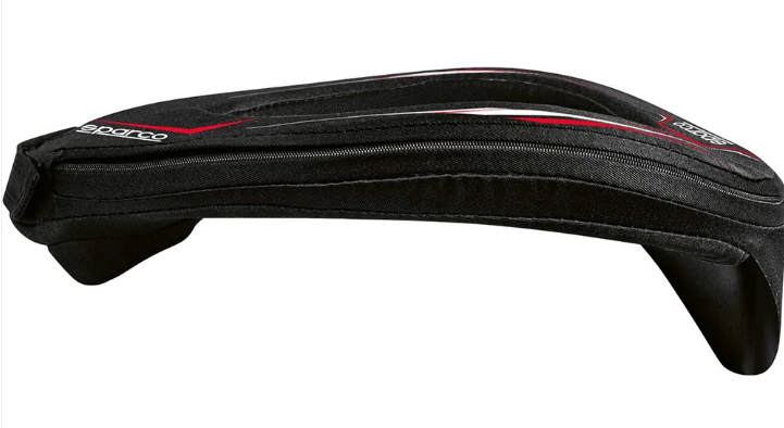 Sparco Nackenschutz K-Ring Kinder schwarz/rot