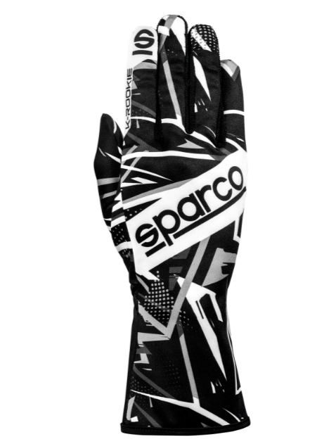 Sparco K-Rookie Karthandschuhe schwarz/grau