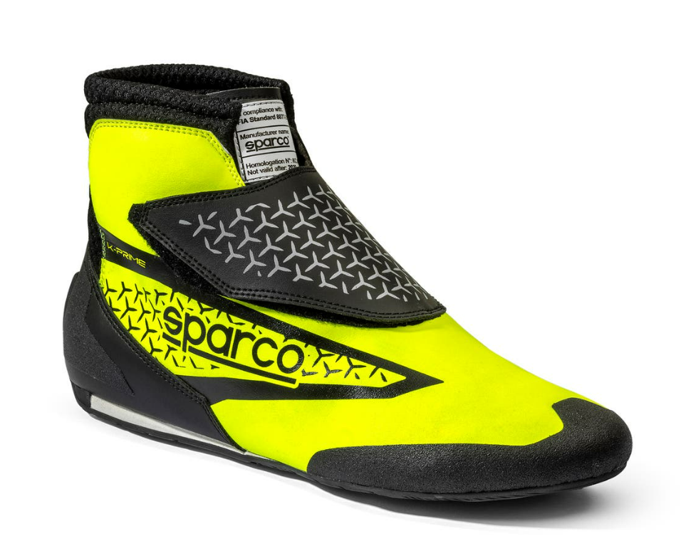 Sparco K-Prime FIA 8877-2022 schwarz/fluoreszierend gelb