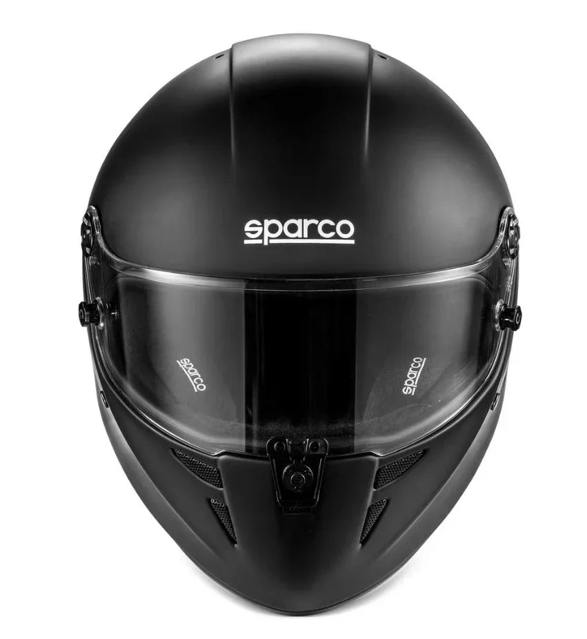 Sparco Stealth FIA 8878 – 2024 Mattschwarzer Karthelm