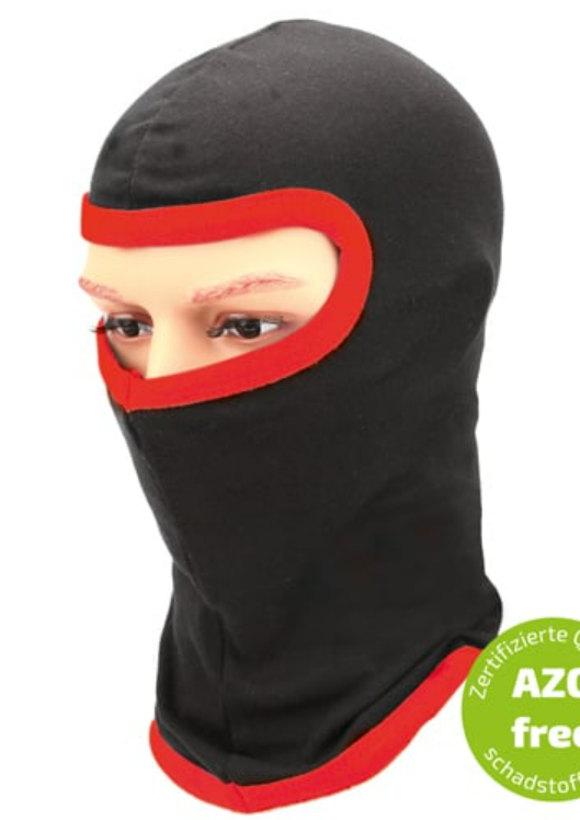 Speed Racewear Heavy Duty Sturmhaube schwarz/rot