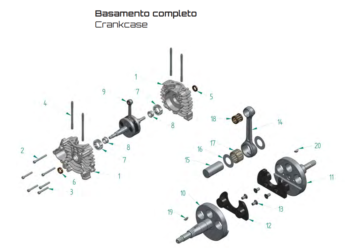 LKE R15 / R16 60cc olie keerring 15x24x5