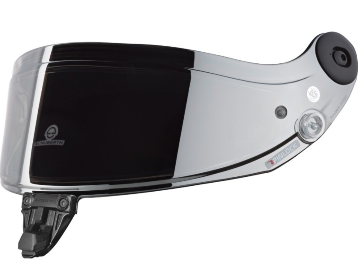 Schuberth SDL transparant spiegelvizier rood