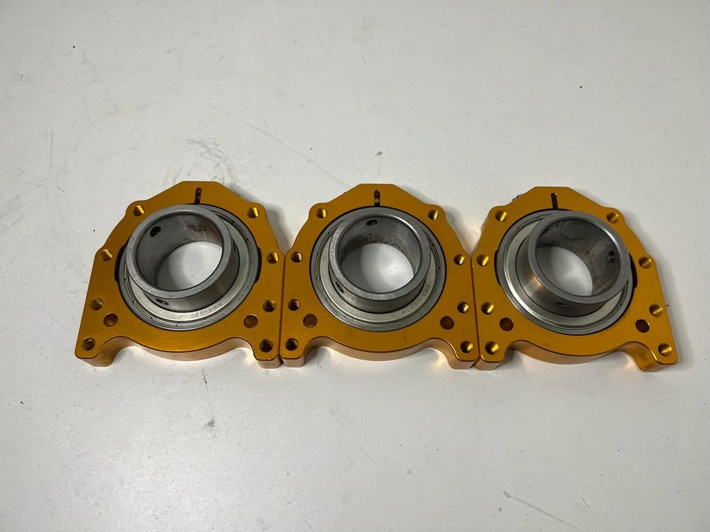 Top Kart Lagerhalter 3x für 50 MM Achse