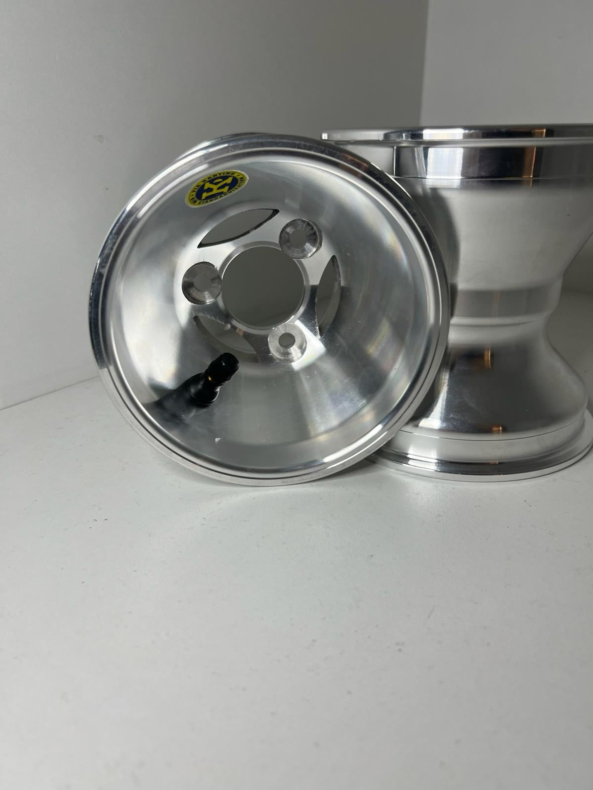 AMV Aluminium-Hinterfelgen Mini-Kart 140 MM (Satz mit 2 Felgen)