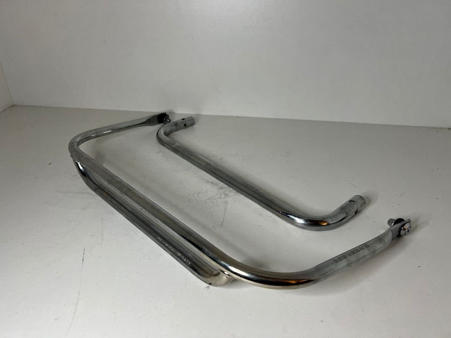 Used KG MK20 minikart front brackets bottom + top