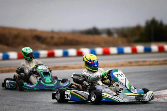 Karten in de regen: de uitdaging van een beslagen vizier - KartKings - Kart onderdelen & accessoires